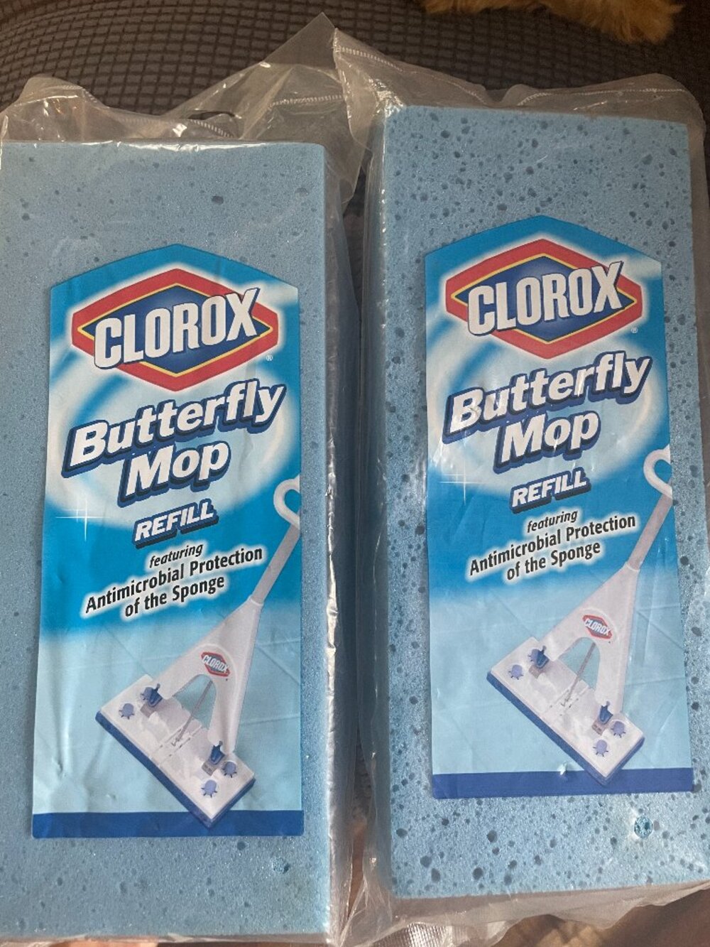 Clorox Butterfly Mop Refill Discontinued Set of 2